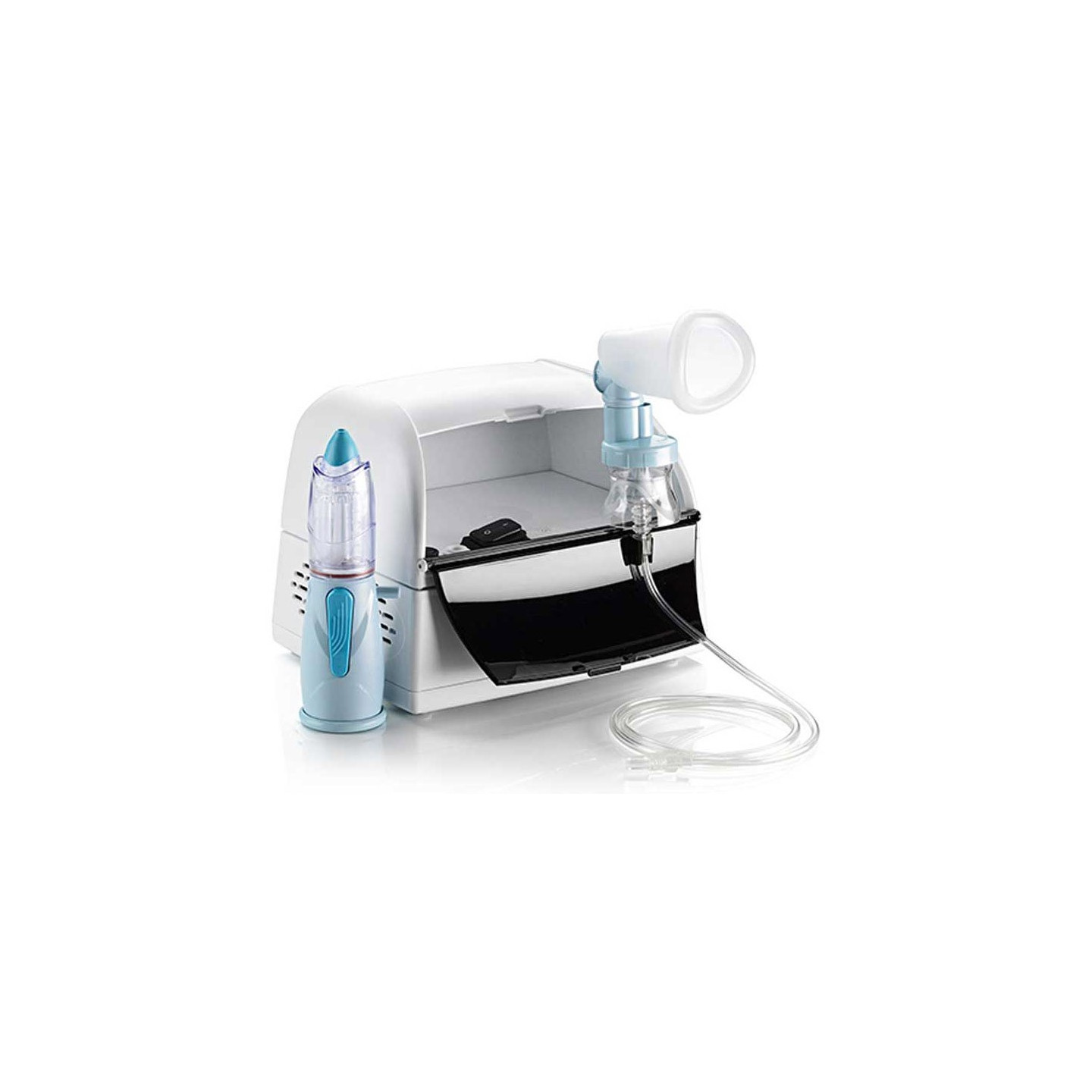 New nebula piston aerosol with rinowash nasal shower