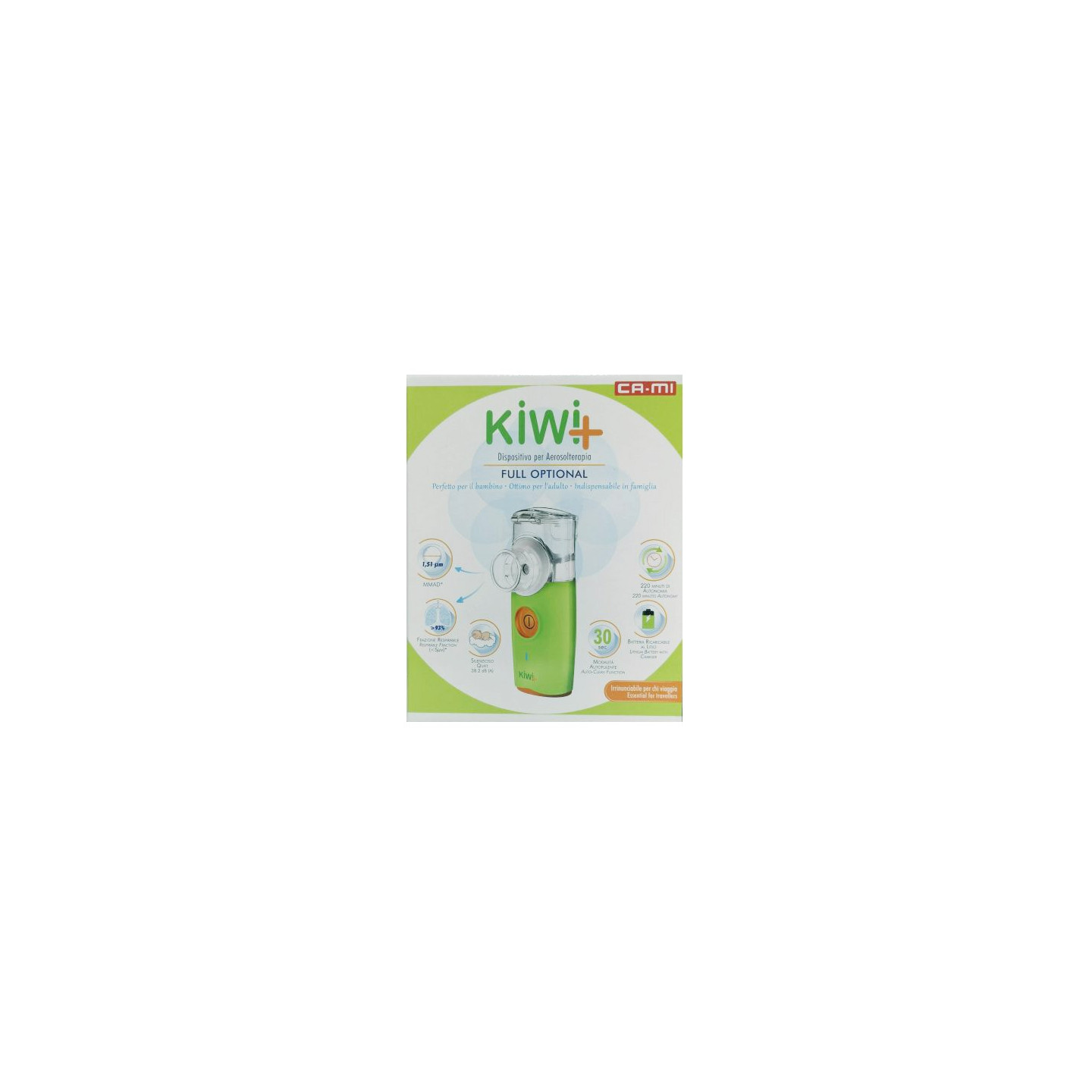 Kiwi + aerosol z mesh tehnologijo