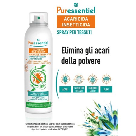 Puressentiel acaricide antiparasitic cleaning spray 150ml