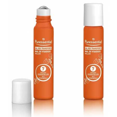 Puressentiel Travel Disease Roller med 7 æteriske olier 5 ml