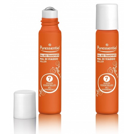 Puressentiel podróżny wałek do chorób z 7 olejkami eterycznymi 5 ml