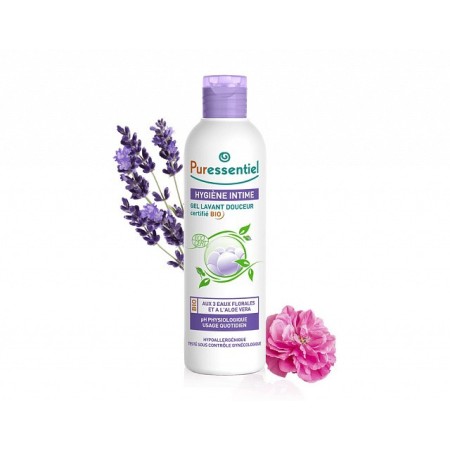 Puressentiel organický jemný čistící gel pro intimní hygienu 250 ml