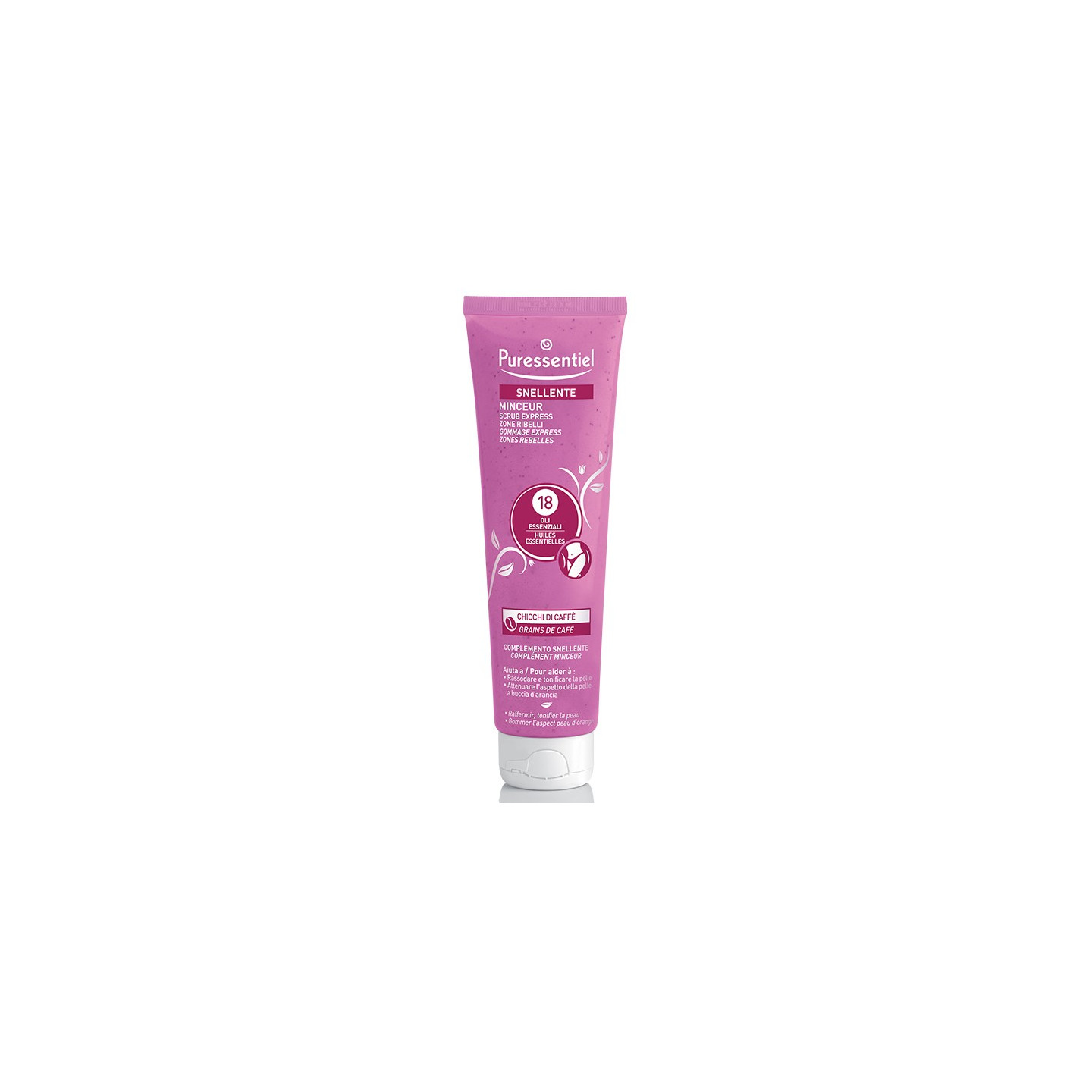 Puressentiel Scrub Express Rebellious Zone 18 Essential Oils 150 ml