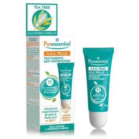 Puressentiel SOS proti nedokonalostiam pleti s 11 esenciálnymi olejmi