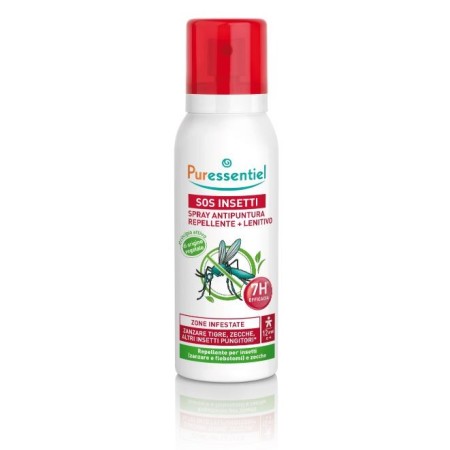 Puressentiel sos sprej za insekte 75 ml s umirujućim učinkom