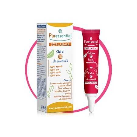 Puressentiel SOS gel za usne s 10 eteričnih ulja
