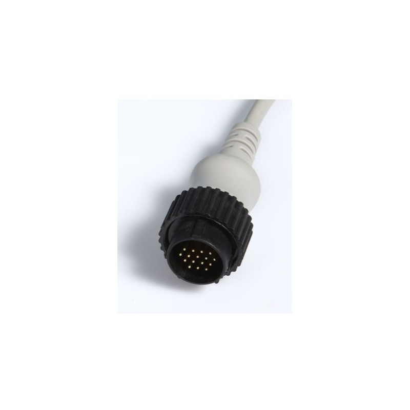 Stresový pacientský kabel ekg kompatibilní s esaote