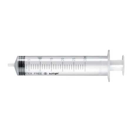 Fecskendő 3 db tű nélkül - 20 ml excenter cl