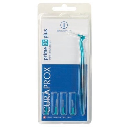 Curaprox Četke prime tirquoise cps 06 - 0,6 do 2,2 mm