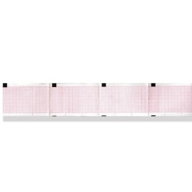 ECG thermal paper 50x75 mm x 400 - orange grid pack