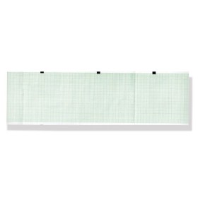 ECG thermal paper 90x90 mmxm - green grid pack