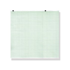 Ecg thermisch papier 210x140 mmxm - groen rasterpakket