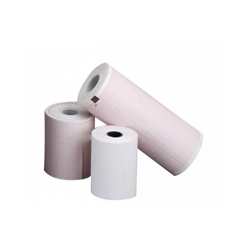 Papier pour dÉfibrillateur cardiaque 57mm x 12mt