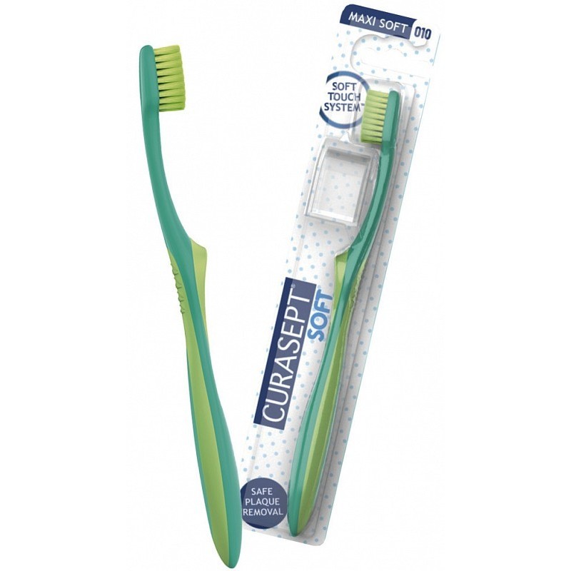 Curasept maxi soft 010 brosse a dents - couleurs diverses