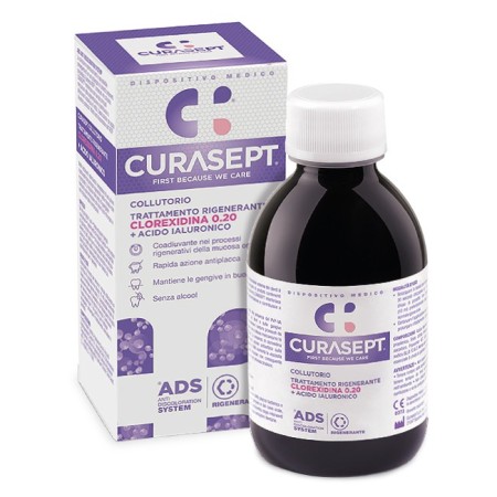 Curasept ADS 020 ustna voda za regeneracijo 200 ml