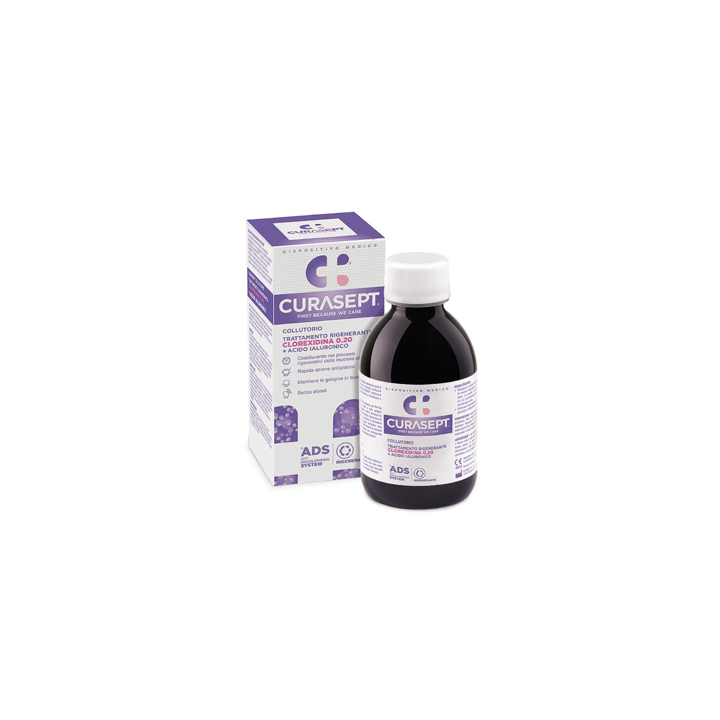 Curasept mouthwash ADS 020 regenerating treatment 200 ml
