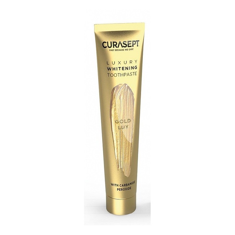 Curasept gold luxury whitening fogkrém 75ml utántöltő