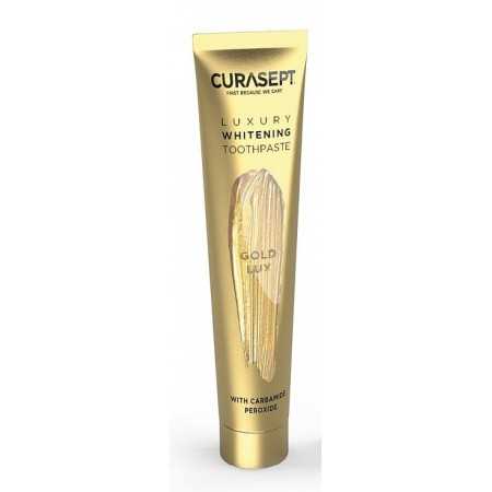 Curasept Gold Luxury Whitening Zahnpasta 75ml Nachfüllpackung