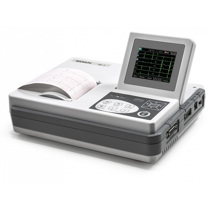Ecg smart se-3c - 3 kanaler med monitor och tolk.