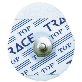 Pre-gelled foam electrodes for ecg and stress test 36x42 mm - solid gel - pack. of 50pcs.