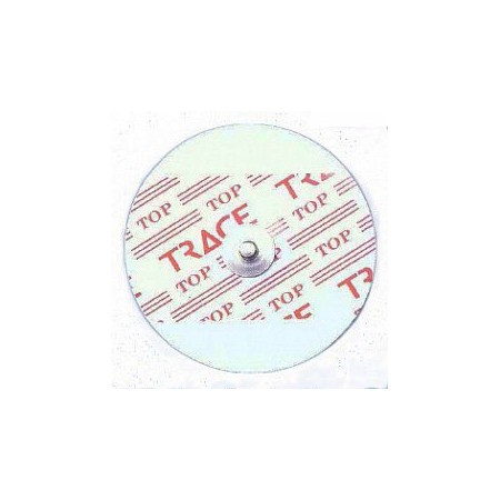 Pre-gelled foam electrodes for stress test diameter 50 mm - liquid gel - pack. of 30 electrodes