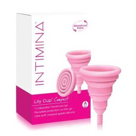 Lily Cup Kompaktní opakovaně použitelné menstruační kalíšky velikosti A