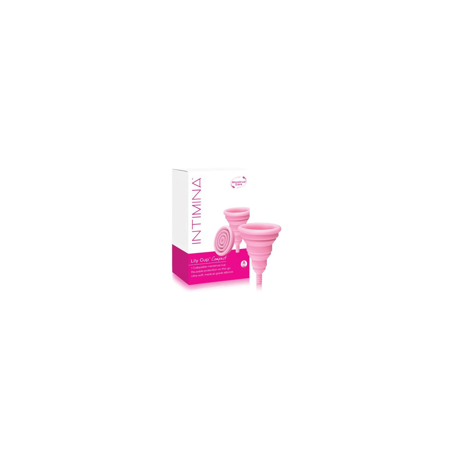 Lily cup compact reusable menstrual cups size a