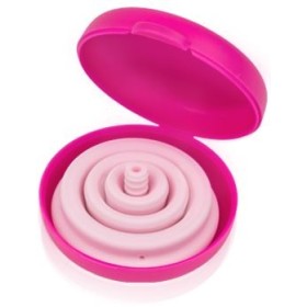 Copos menstruais reutilizáveis compactos lily cup tamanho a