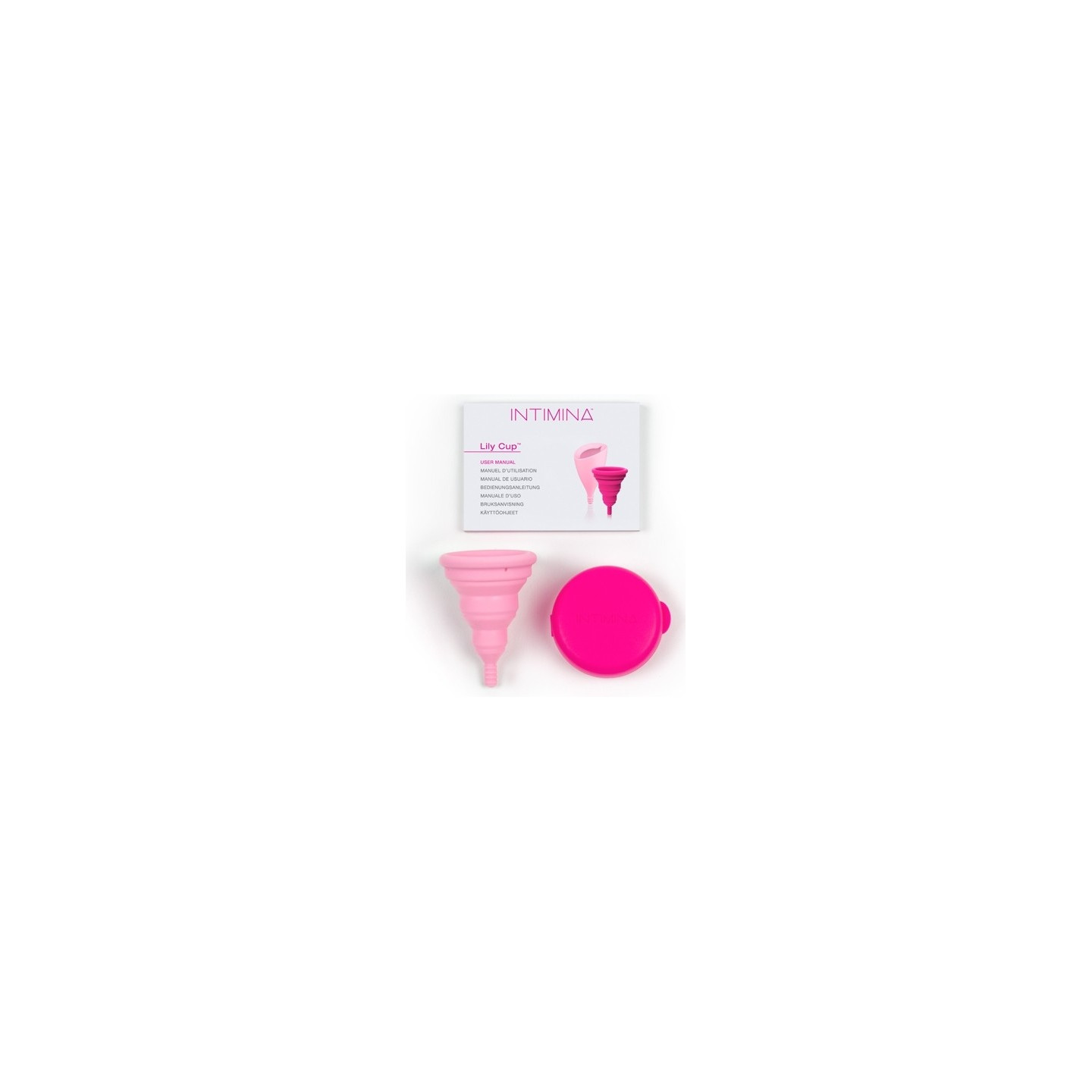 Lily cup compact reusable menstrual cups size a