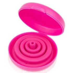 Lily cup kompaktní opakovaně použitelné menstruační kalíšky velikosti b