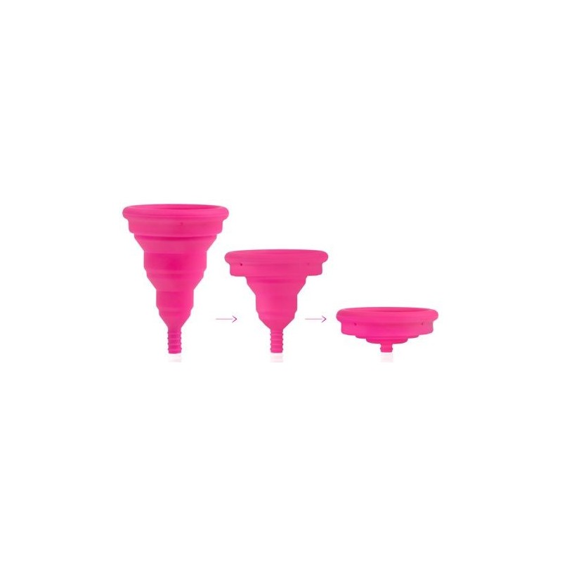 Lily cup kompaktowe kubeczki menstruacyjne wielokrotnego użytku rozmiar b
