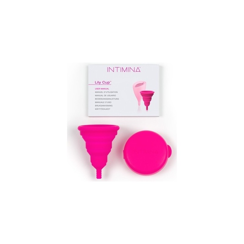 Lily cup compact copas menstruales reutilizables talla b