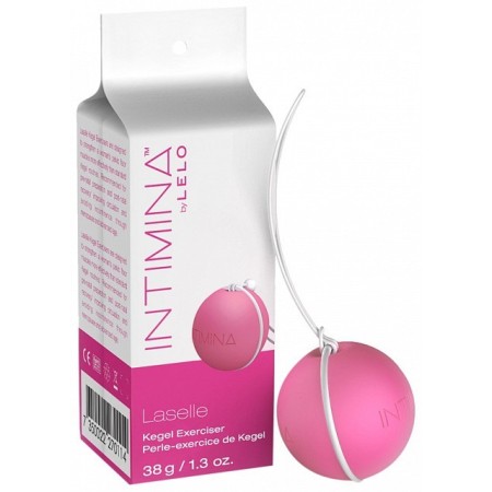 Stredne silná cvičebná lopta laselle kegel 38g