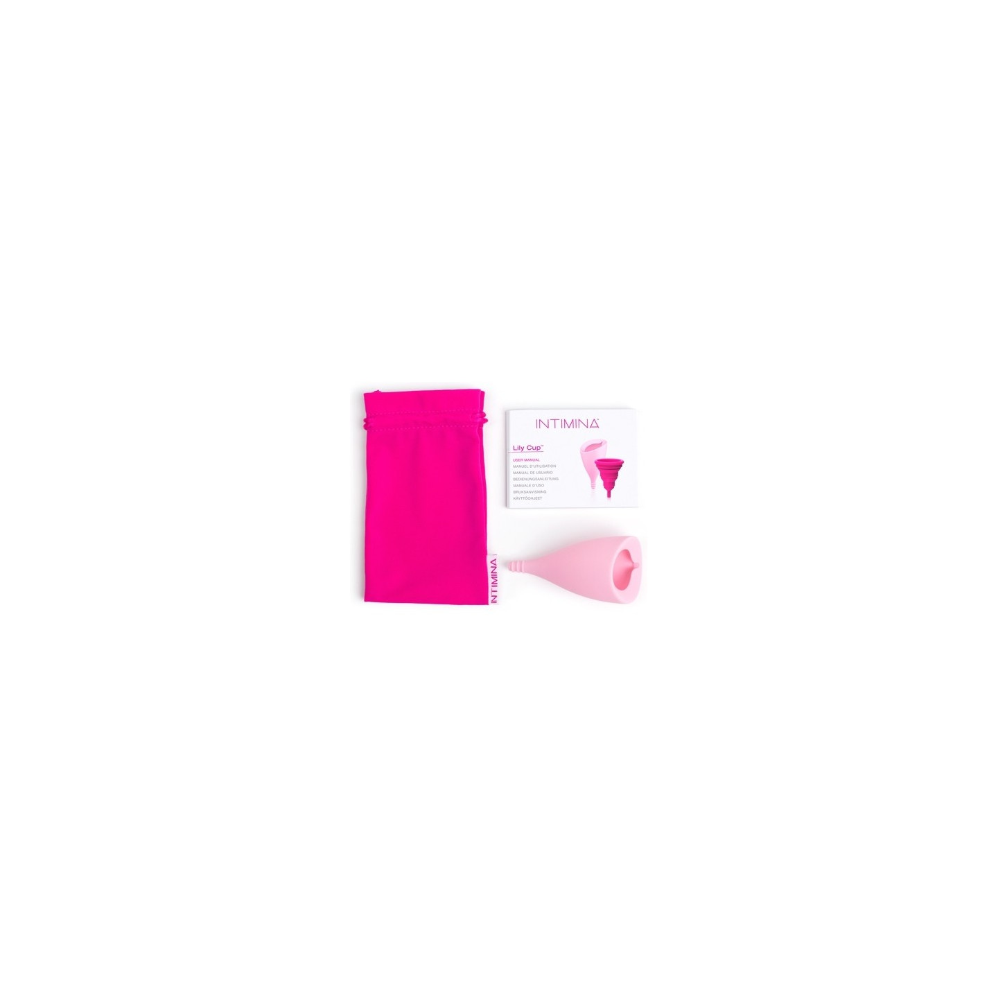 Copos menstruais reutilizáveis lily cup tamanho a