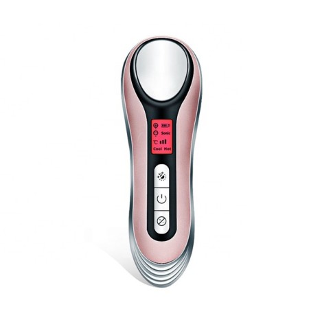 Anteamed gezichtsmassageapparaat met vibratiefunctie, warme en koude massage