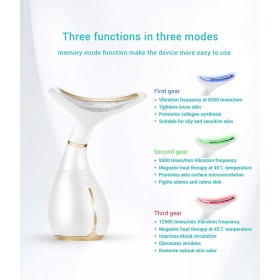 Anteaneck anti-wrinkle face and neck massager for skin firming