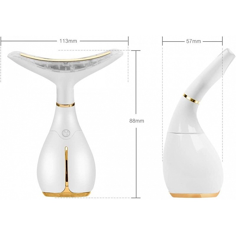 Anteaneck anti-wrinkle face and neck massager for skin firming