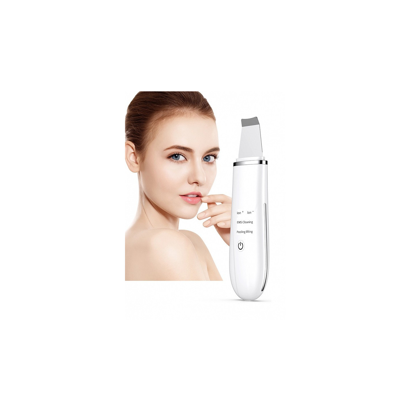 Anteamed peeling do skóry twarzy, oczyszczacz porów, złuszczający środek czyszczący - biały