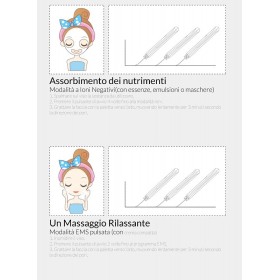 Anteamed facial skin scrubber, pore cleaner, exfoliating cleaner – bílá