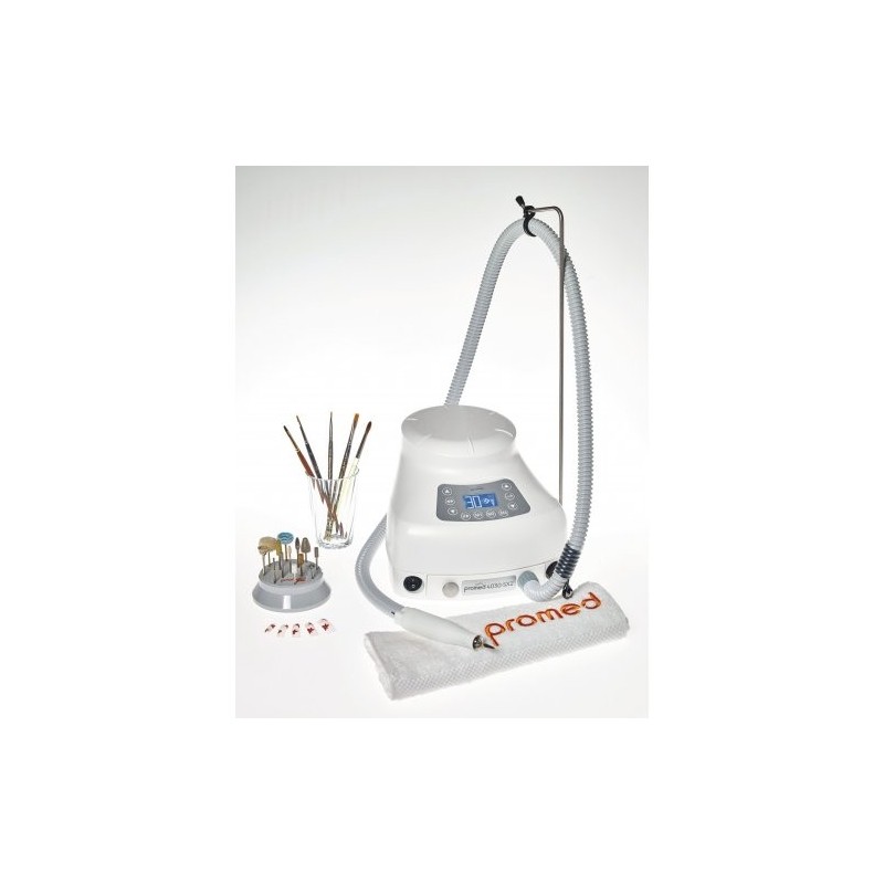 Manicura-pedicura profesional promed 4030 sx 2 con pieza de mano de succión