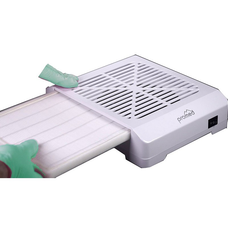 Nailfan mini extracteur de poussière d'ongles de table promed