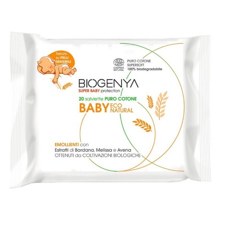 Baby cotton wipes Pocket 20 pcs.