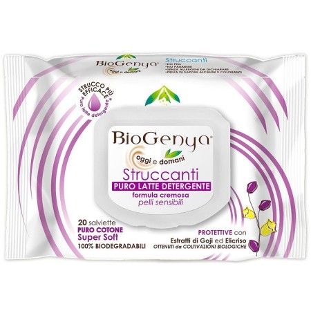 BioGenya Make-up Removing Wipes for sensitive skin - 20 pcs.
