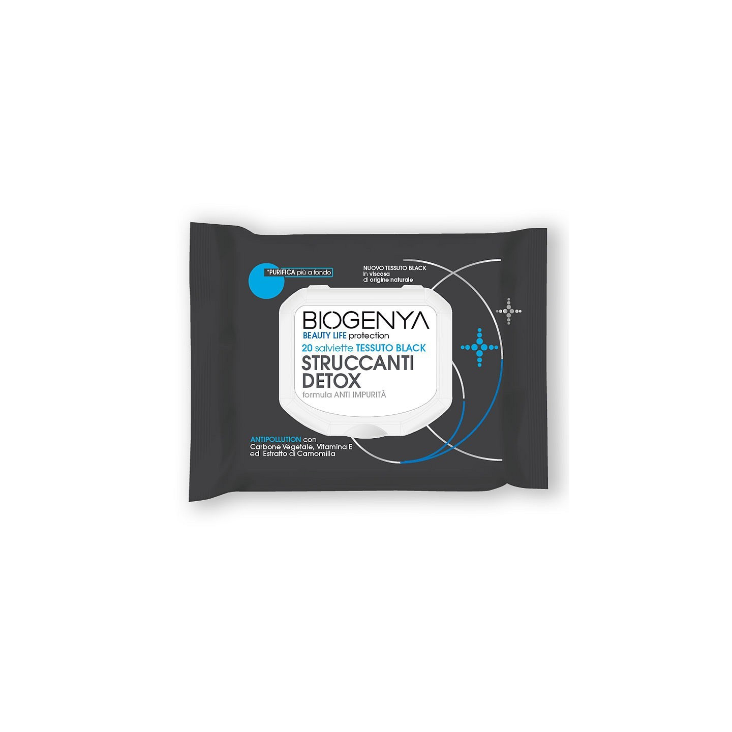 BioGenya Detox Makeup Removing Wipes - 20 pcs.