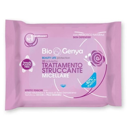 Biogenya toallitas desmaquillantes micelares 20uds