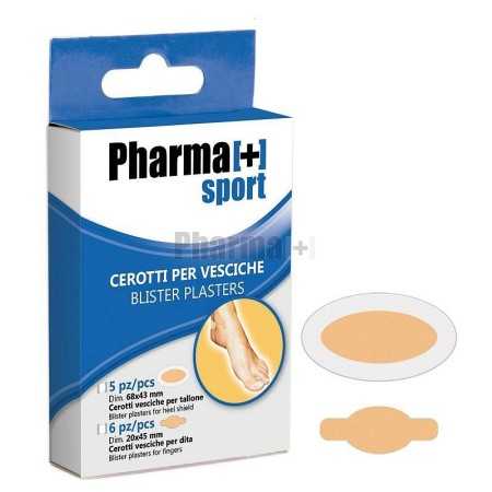 Parche para ampollas Pharma + - pequeño 6 uds.