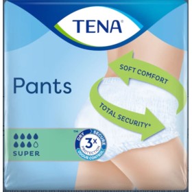 TENA Pants Super upijajuće gaćice za curenje mokraće - XL - 12 kom