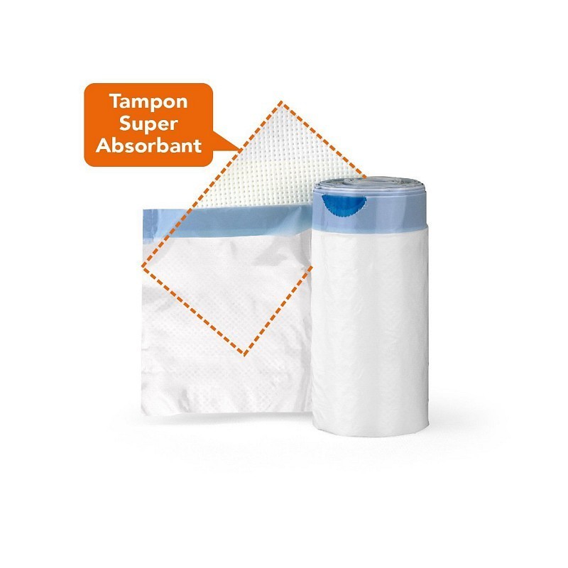 Cubierta de sartén súper absorbente y bolsa de cubierta cómoda