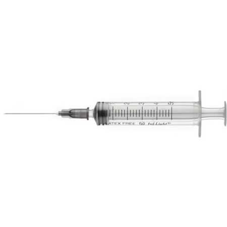 20 ml INJ/LIGHT syringe with eccentric Luer cone with 21G needle - 50 pcs.