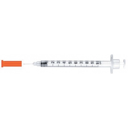 Insulin syringe 0.5 ml insu/light - 30g 0.3 x 8 mm - 100 pcs.